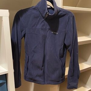 Columbia Navy Full-Zip Fleece Jacket